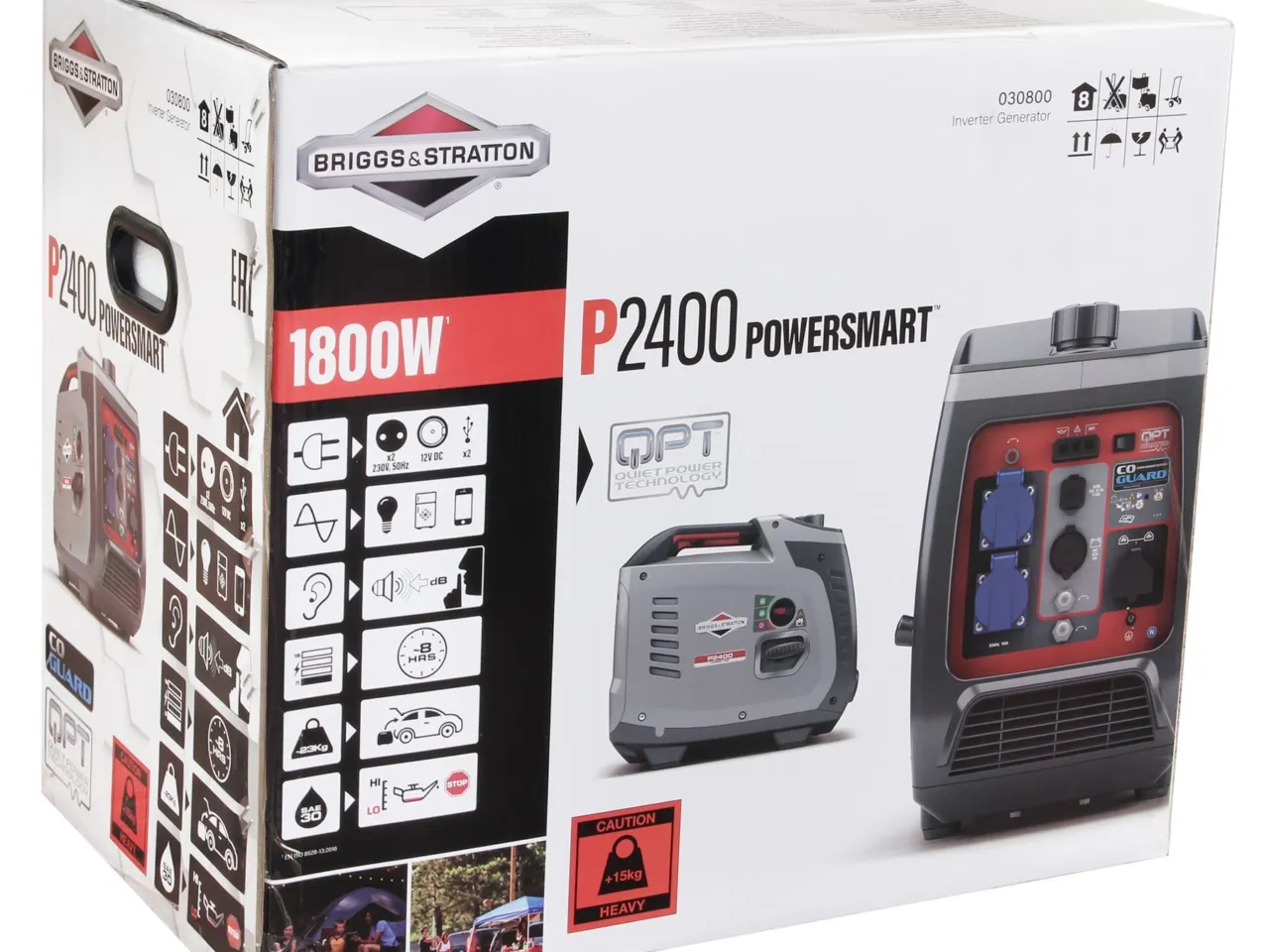 Agregat prądotwórczy generator inwertorowy Briggs&Stratton P2400 230V 1.8kW, zdjęcie 8