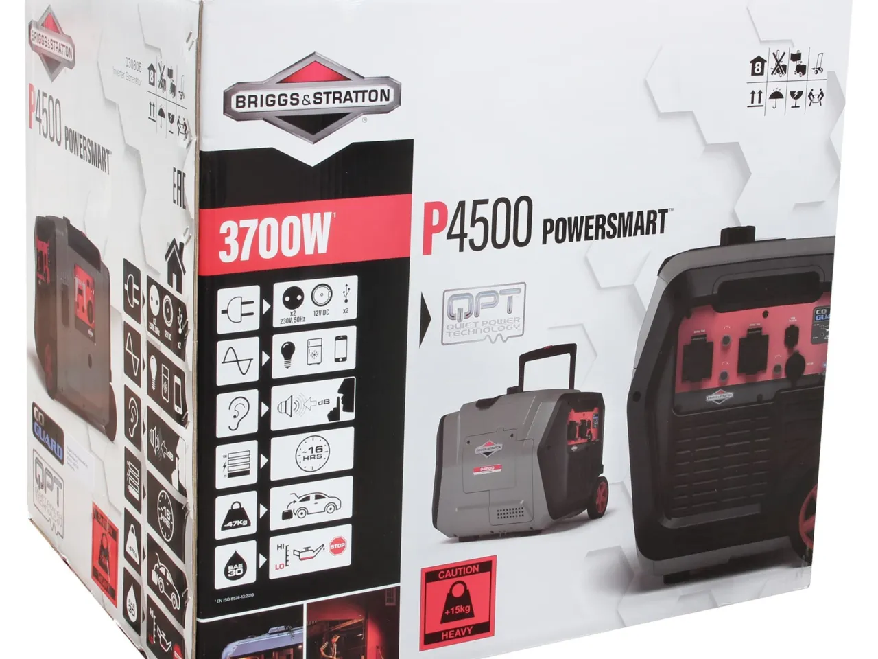 Agregat prądotwórczy generator inwertorowy Briggs&Stratton P4500 230V 3.7kW, zdjęcie 7