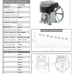 Agregat sprężarkowy SHAMAL SB28C/K9 330 l/min 2.2 kW, zdjęcie 6