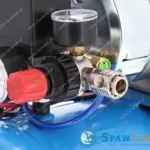 Airpress Cichy kompresor bezolejowy dwutłokowy DC 24-225/15 10 bar 0.75 KM/0.55 kW 24V 180 l/min 15 l, zdjęcie 10