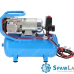 Airpress Cichy kompresor bezolejowy dwutłokowy DC 24-225/15 10 bar 0.75 KM/0.55 kW 24V 180 l/min 15 l, zdjęcie 5