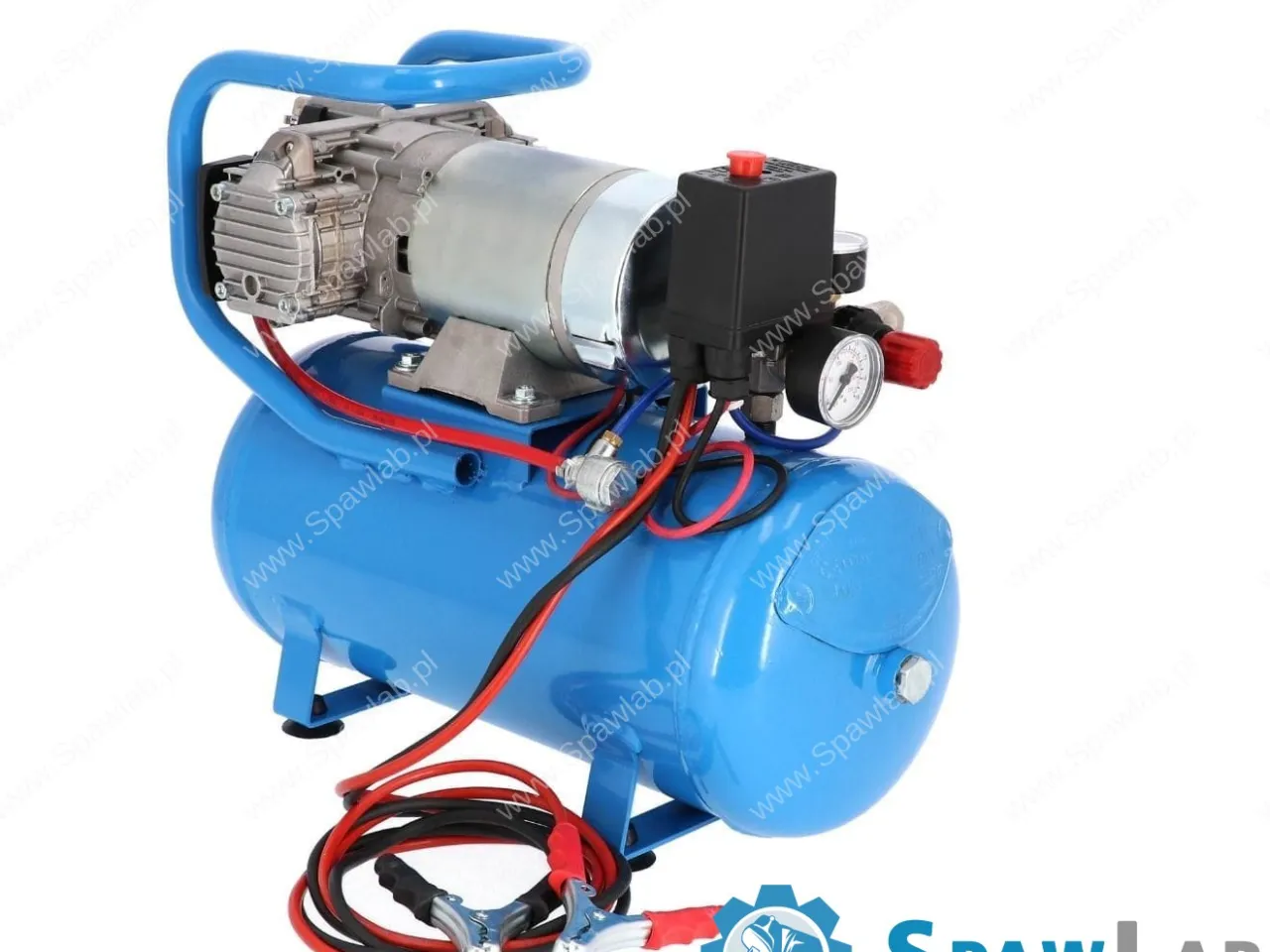 Airpress Cichy kompresor bezolejowy dwutłokowy DC 24-225/15 10 bar 0.75 KM/0.55 kW 24V 180 l/min 15 l, zdjęcie 7