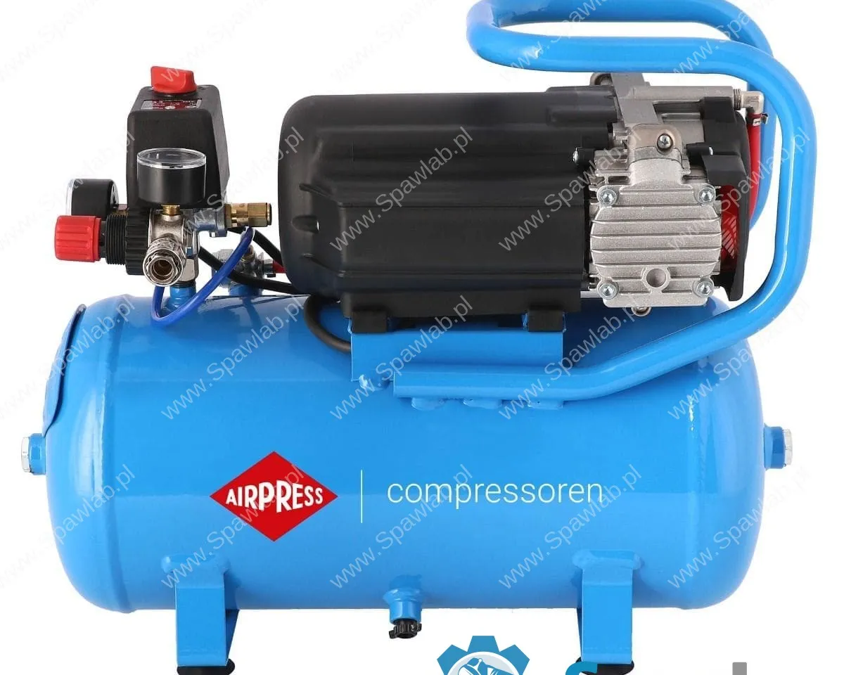 Airpress Cichy kompresor bezolejowy dwutłokowy LMO 15-210 10 bar 0.75 KM/0.55 kW 125 l/min 15 l