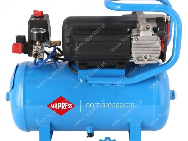 Airpress Cichy kompresor bezolejowy dwutłokowy LMO 15-210 10 bar 0.75 KM/0.55 kW 125 l/min 15 l