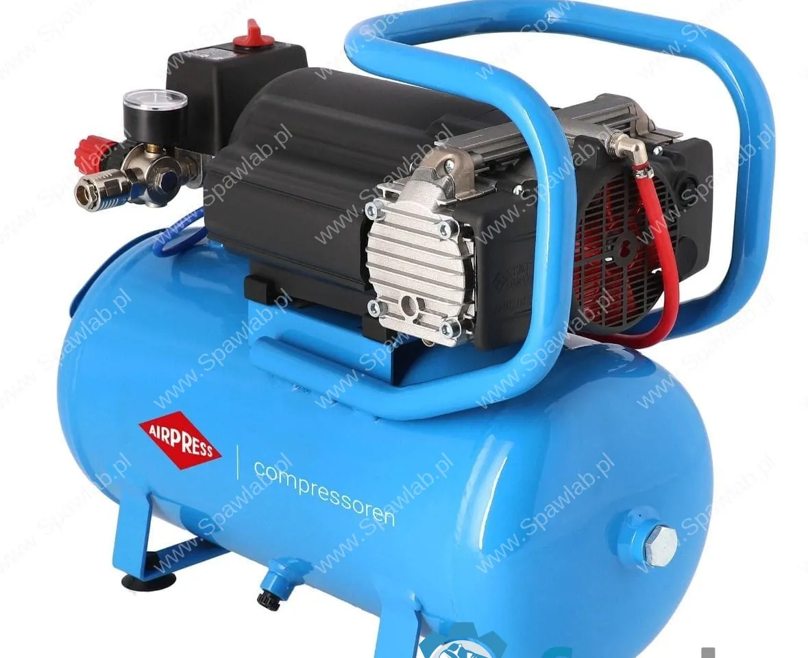Airpress Cichy kompresor bezolejowy dwutłokowy LMO 15-210 10 bar 0.75 KM/0.55 kW 125 l/min 15 l, zdjęcie 2