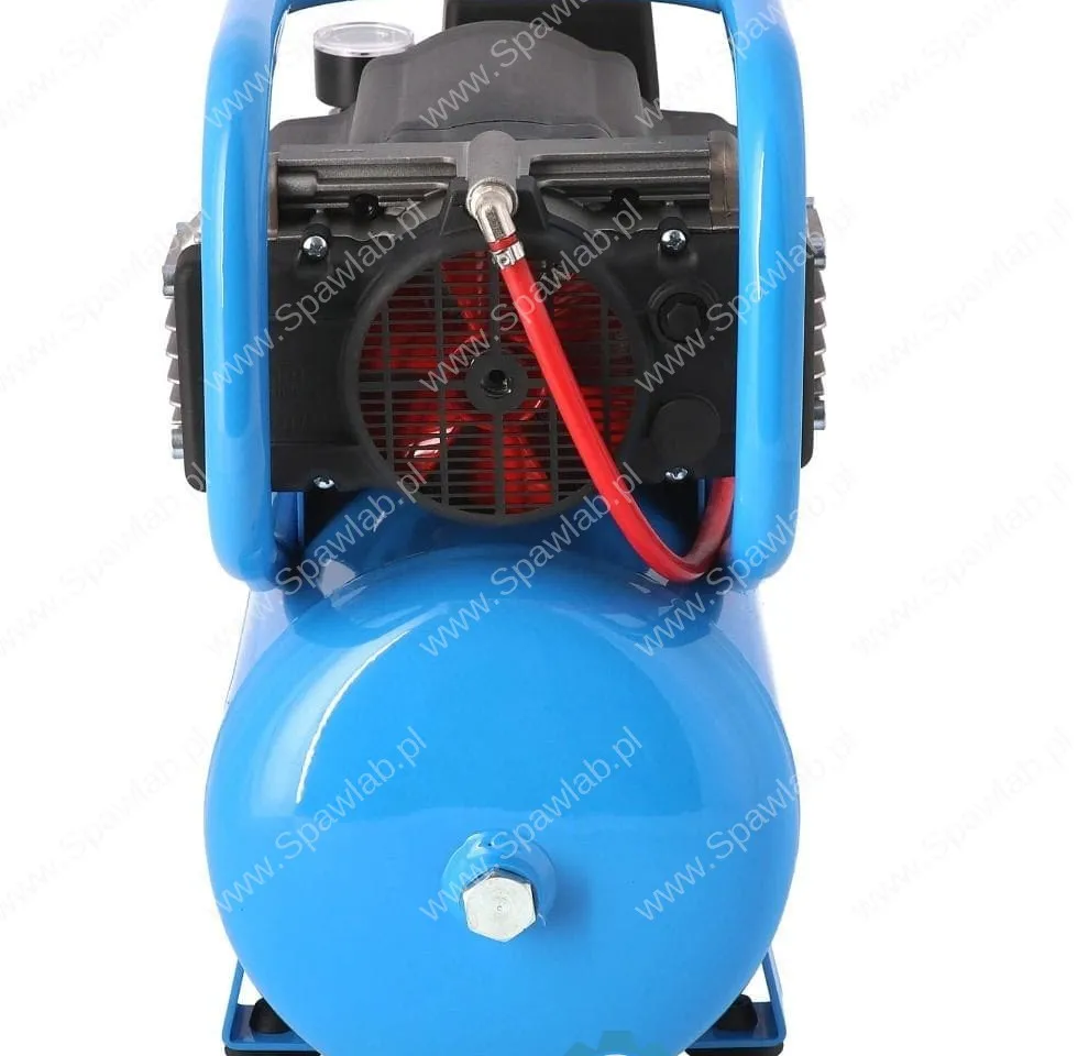 Airpress Cichy kompresor bezolejowy dwutłokowy LMO 15-210 10 bar 0.75 KM/0.55 kW 125 l/min 15 l, zdjęcie 3