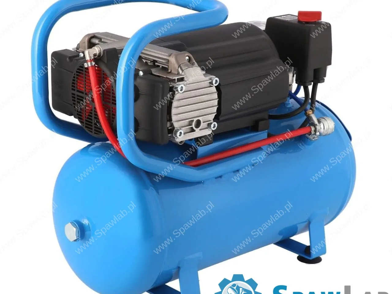 Airpress Cichy kompresor bezolejowy dwutłokowy LMO 15-210 10 bar 0.75 KM/0.55 kW 125 l/min 15 l, zdjęcie 4
