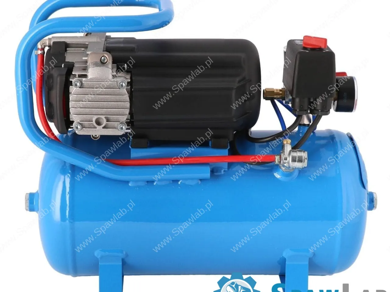 Airpress Cichy kompresor bezolejowy dwutłokowy LMO 15-210 10 bar 0.75 KM/0.55 kW 125 l/min 15 l, zdjęcie 5