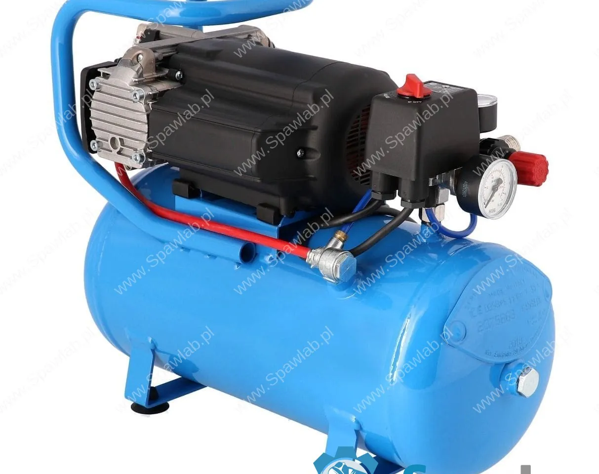 Airpress Cichy kompresor bezolejowy dwutłokowy LMO 15-210 10 bar 0.75 KM/0.55 kW 125 l/min 15 l, zdjęcie 6