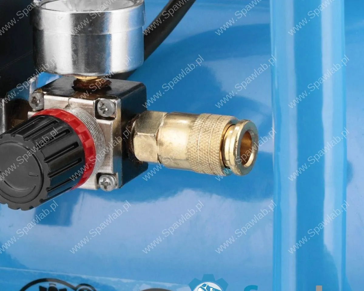 Airpress Cichy kompresor bezolejowy dwutłokowy LMO 25-250 8 bar 2 KM/1.5 kW 150 l/min 24 l, zdjęcie 12