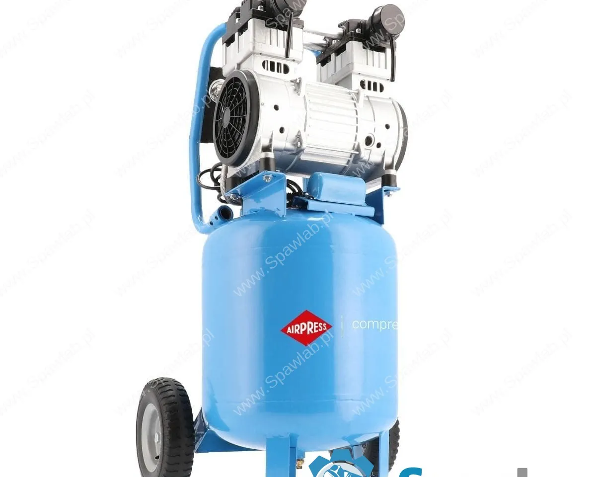 Airpress Cichy kompresor bezolejowy dwutłokowy pionowy 8 bar 2 KM/1.5 kW 150 l/min 38 l LMVO 40-250, zdjęcie 12