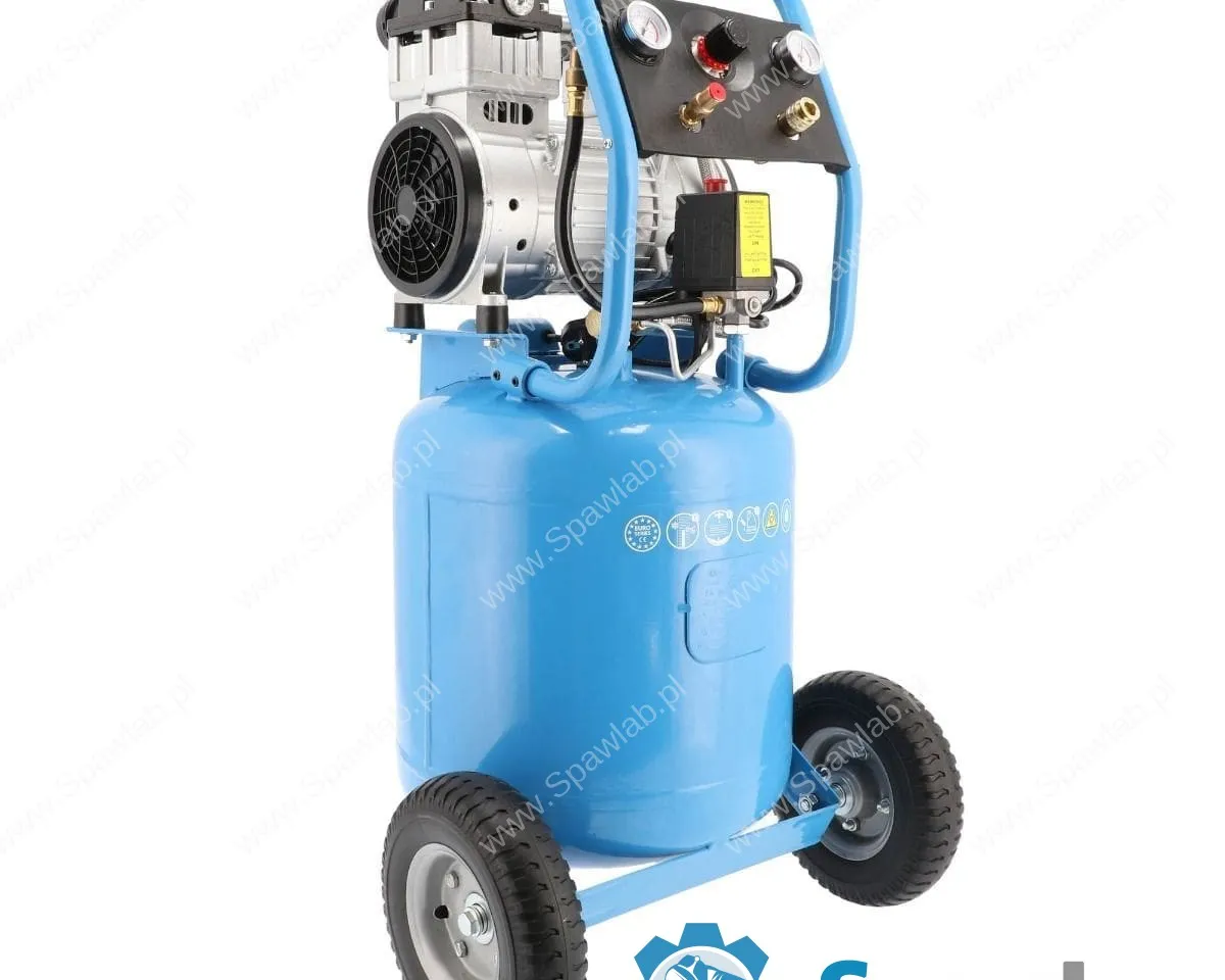 Airpress Cichy kompresor bezolejowy dwutłokowy pionowy 8 bar 2 KM/1.5 kW 150 l/min 38 l LMVO 40-250, zdjęcie 3