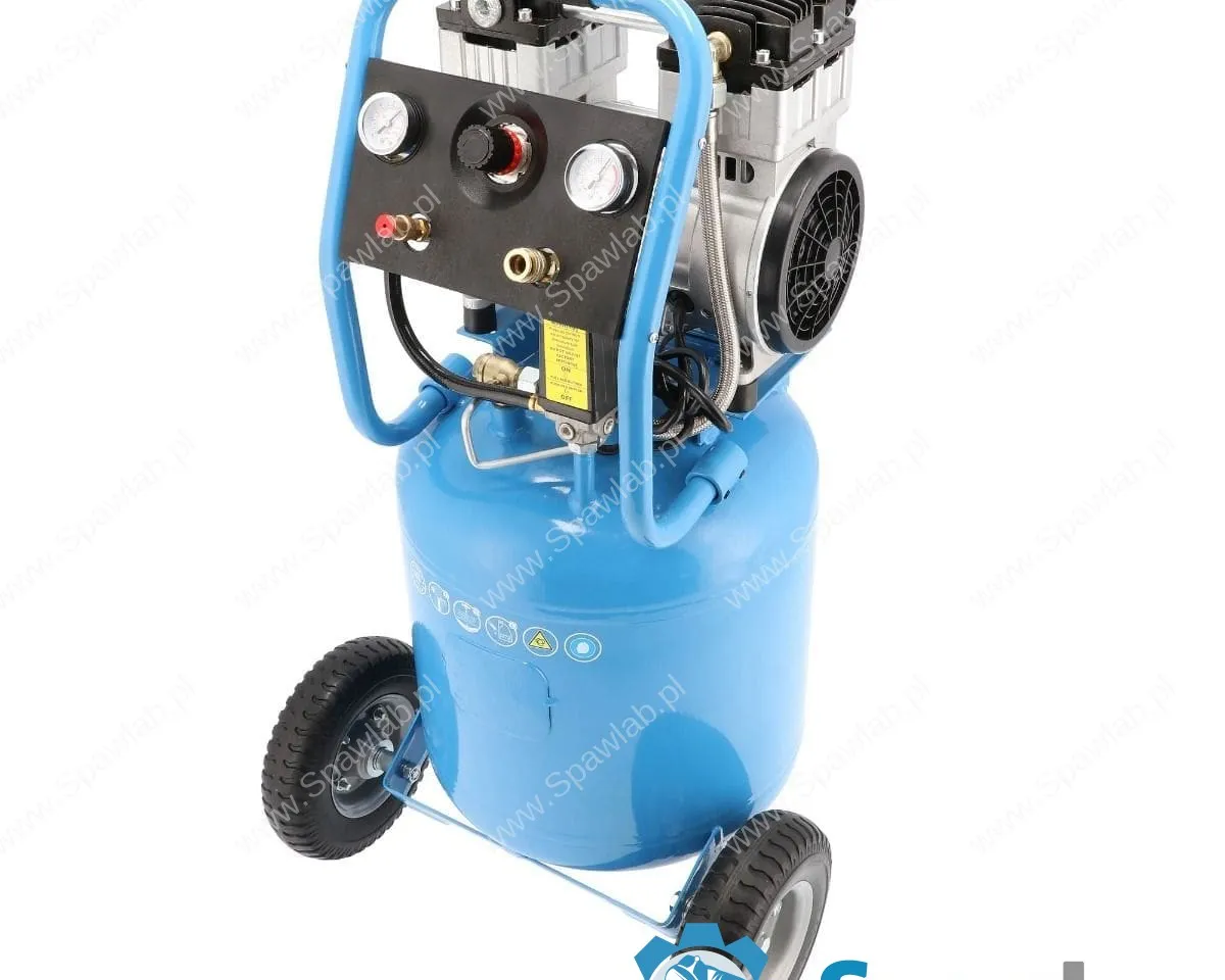 Airpress Cichy kompresor bezolejowy dwutłokowy pionowy 8 bar 2 KM/1.5 kW 150 l/min 38 l LMVO 40-250, zdjęcie 4