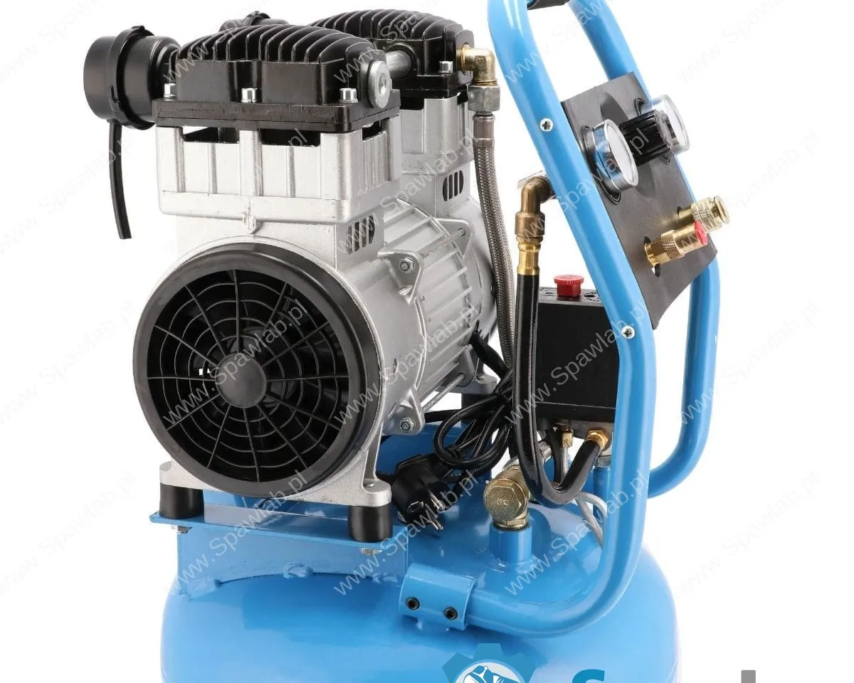 Airpress Cichy kompresor bezolejowy dwutłokowy pionowy 8 bar 2 KM/1.5 kW 150 l/min 38 l LMVO 40-250, zdjęcie 5
