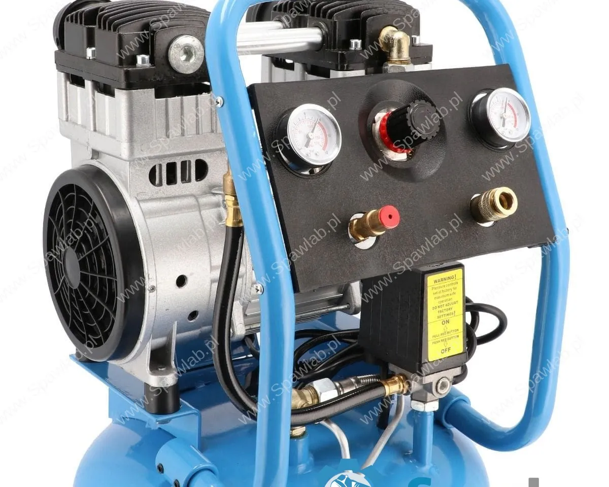 Airpress Cichy kompresor bezolejowy dwutłokowy pionowy 8 bar 2 KM/1.5 kW 150 l/min 38 l LMVO 40-250, zdjęcie 7