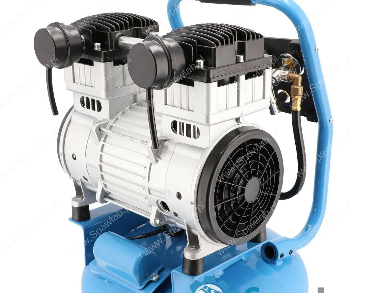 Airpress Cichy kompresor bezolejowy dwutłokowy pionowy 8 bar 2 KM/1.5 kW 150 l/min 38 l LMVO 40-250, zdjęcie 8