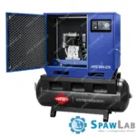 Airpress Cichy kompresor dwutłokowy APZ 600-270 10 bar 5.5 KM/4 kW 465 l/min 270 l, zdjęcie 3