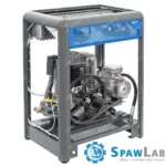 Airpress Cichy kompresor dwutłokowy APZ 900+ 11 bar 7.5 KM/5.5 kW 400V 665 l/min 3 l - połączenie gwiazda-trójkąt, zdjęcie 6