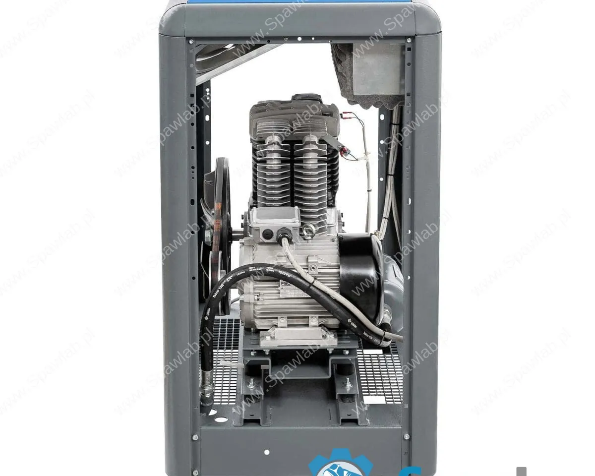 Airpress Cichy kompresor dwutłokowy APZ 900+ 11 bar 7.5 KM/5.5 kW 400V 665 l/min 3 l - połączenie gwiazda-trójkąt, zdjęcie 7