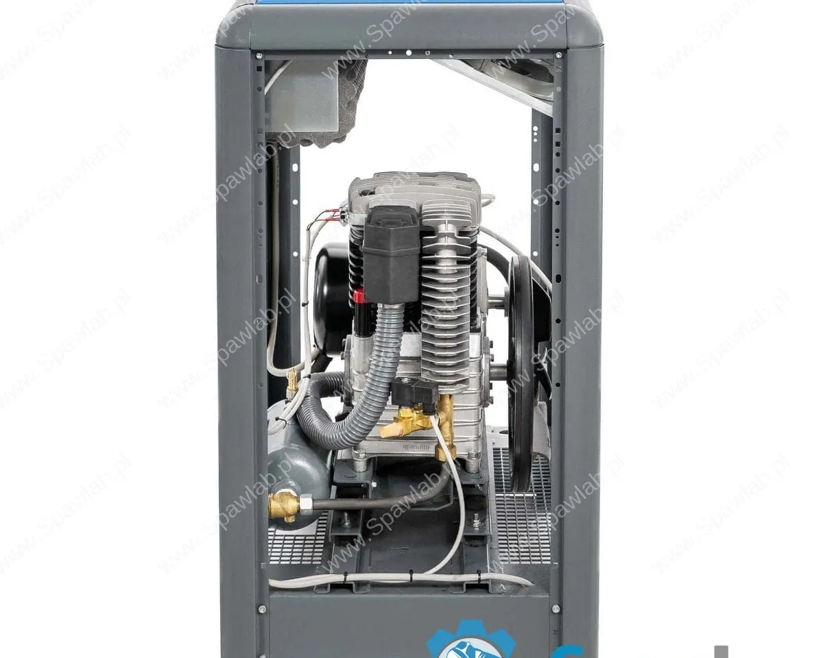 Airpress Cichy kompresor dwutłokowy APZ 900+ 11 bar 7.5 KM/5.5 kW 400V 665 l/min 3 l - połączenie gwiazda-trójkąt, zdjęcie 8
