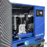 Airpress Cichy kompresor dwutłokowy APZ 900-270S 10 bar 7.5 KM/5.5 kW 611 l/min 270 l - połączenie gwiazda-trójkąt, zdjęcie 6