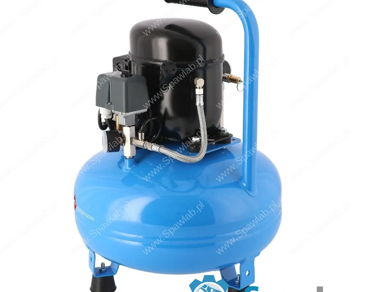 Airpress Cichy kompresor dwutłokowy L 50-24 8 bar 0.5 KM/0.37 kW 32 l/min 24 l