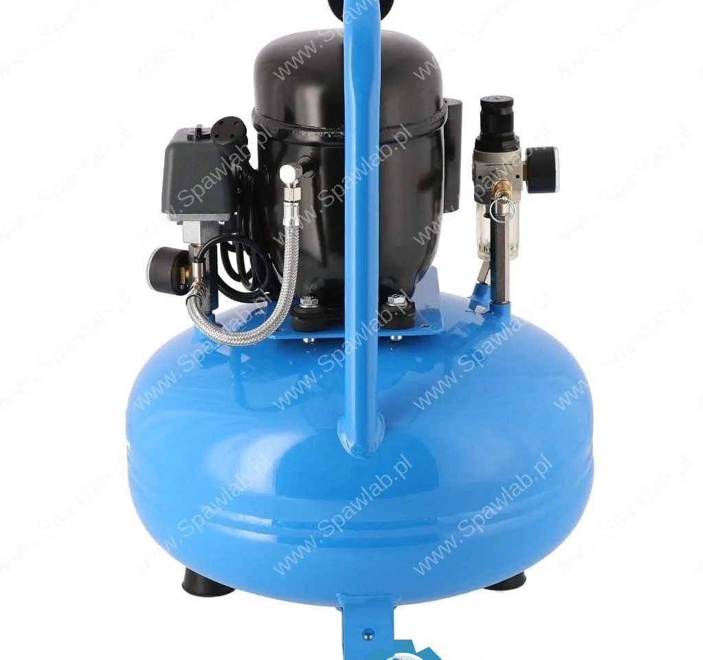 Airpress Cichy kompresor dwutłokowy L 50-24 8 bar 0.5 KM/0.37 kW 32 l/min 24 l, zdjęcie 2