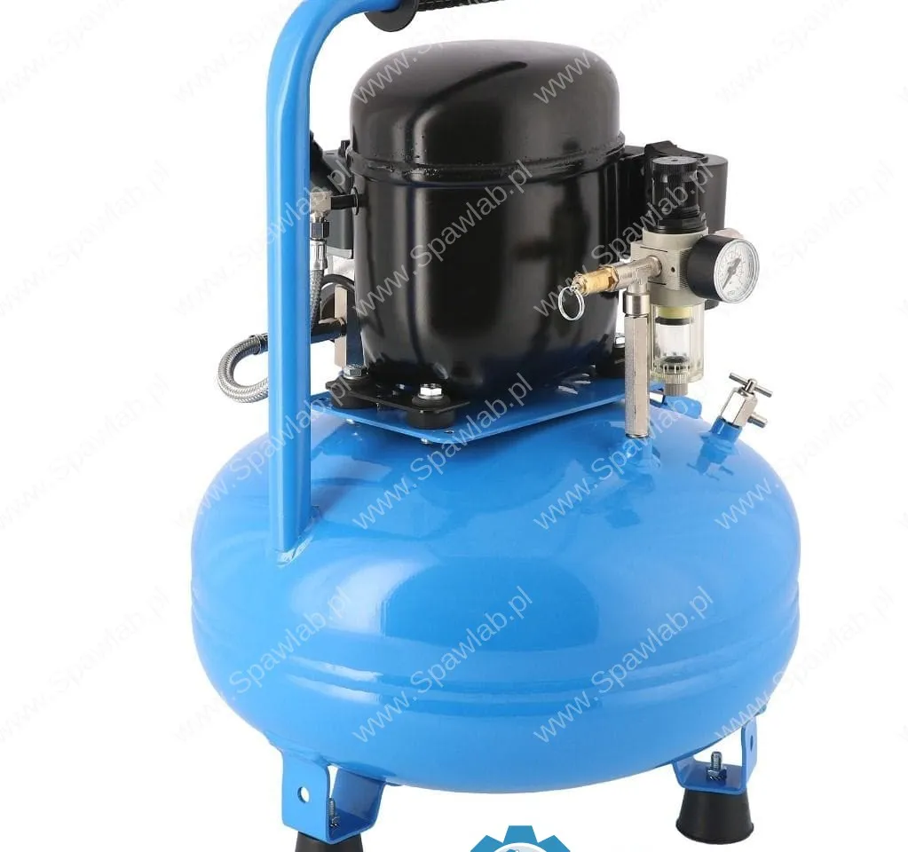 Airpress Cichy kompresor dwutłokowy L 50-24 8 bar 0.5 KM/0.37 kW 32 l/min 24 l, zdjęcie 3