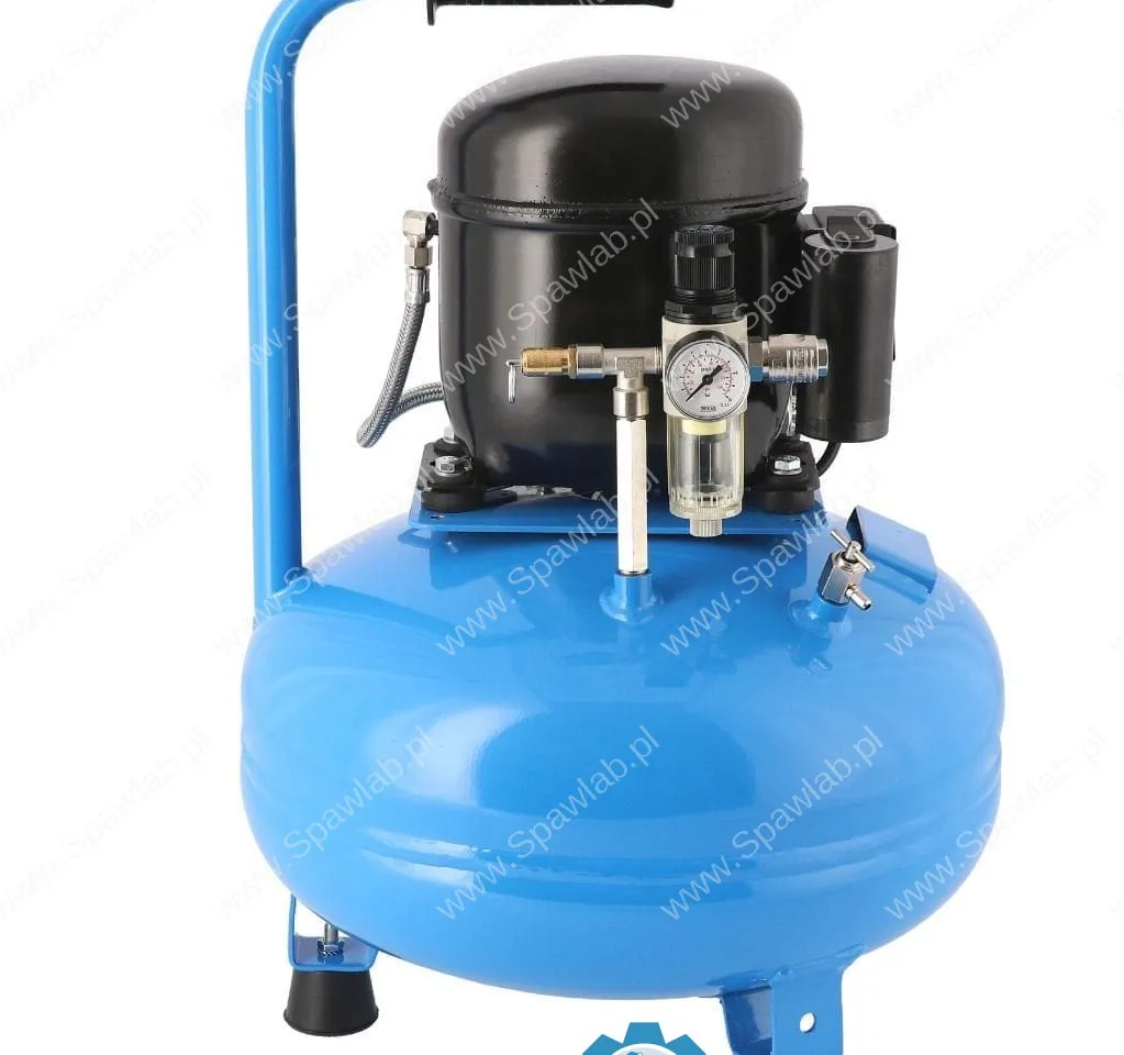 Airpress Cichy kompresor dwutłokowy L 50-24 8 bar 0.5 KM/0.37 kW 32 l/min 24 l, zdjęcie 4