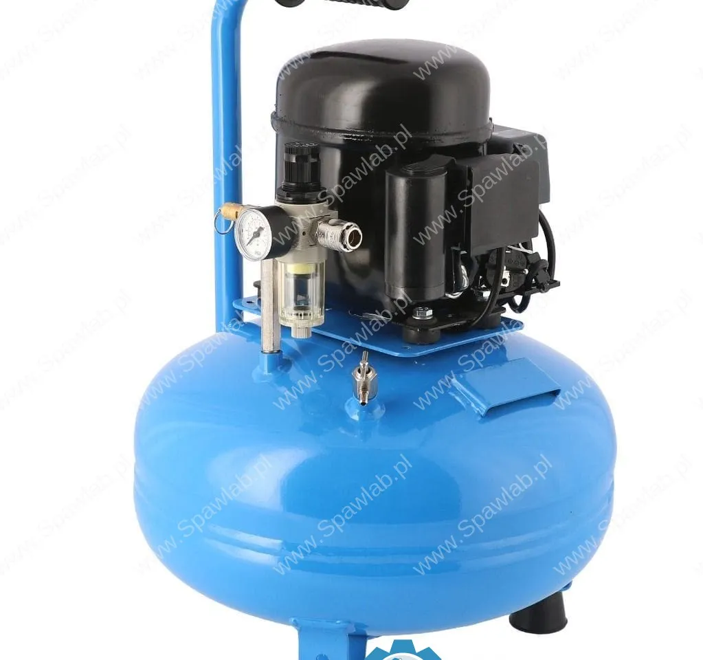 Airpress Cichy kompresor dwutłokowy L 50-24 8 bar 0.5 KM/0.37 kW 32 l/min 24 l, zdjęcie 5