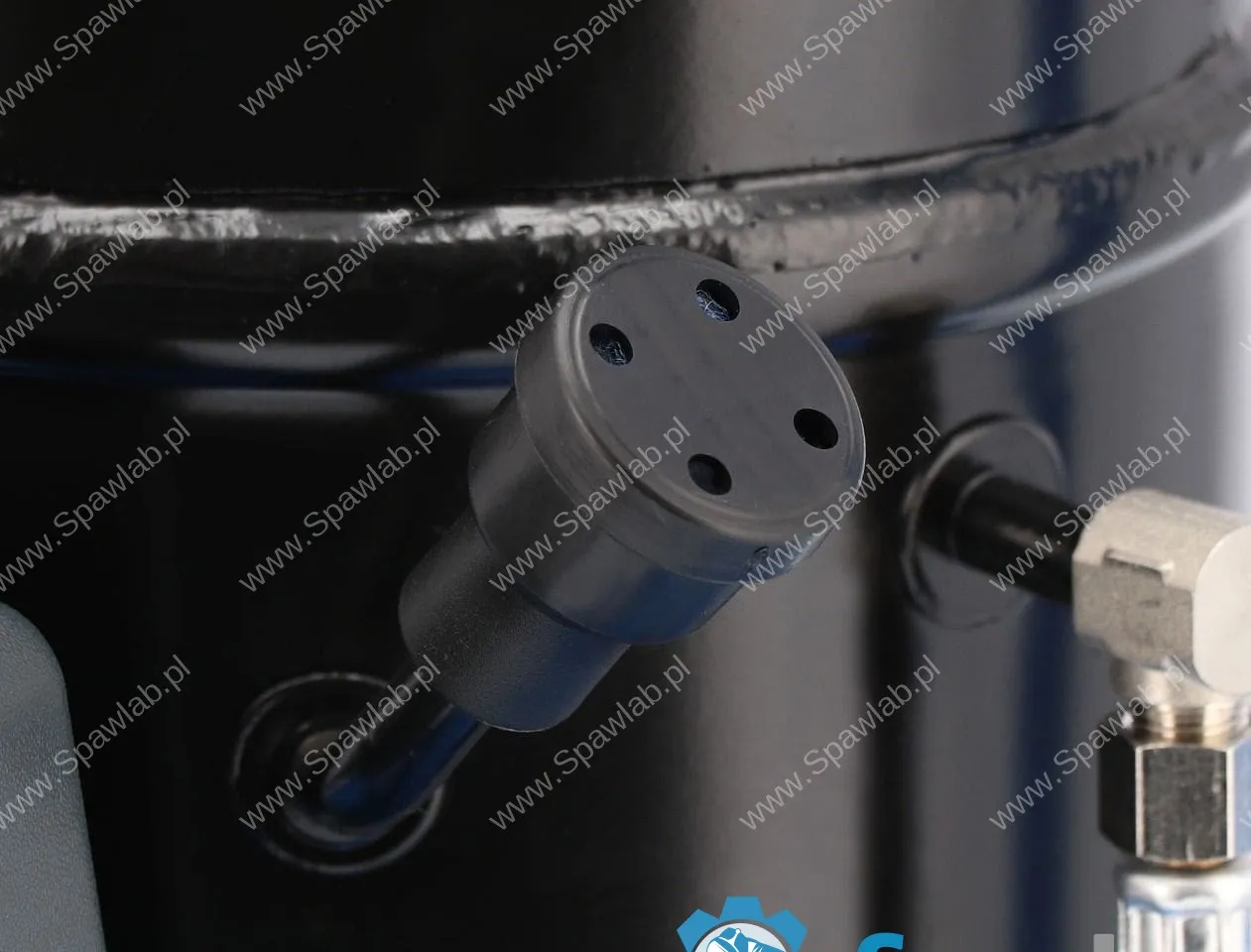 Airpress Cichy kompresor dwutłokowy L 50-24 8 bar 0.5 KM/0.37 kW 32 l/min 24 l, zdjęcie 9