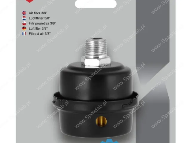 Airpress Filtr powietrza do kompresora 3/8" metalowy