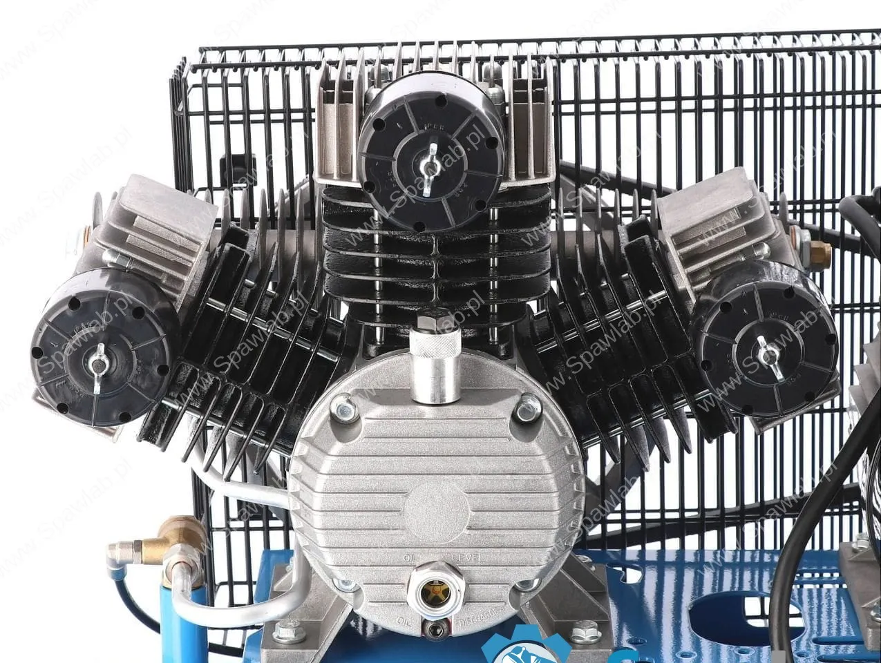 Airpress Kompresor 3 tłokowy LM 100-400 10 bar 3 KM/2.2 kW 320 l/min 100 l, zdjęcie 7