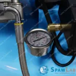 Airpress Kompresor bezolejowy czterotłokowy pionowy LMVO 90-440 10 bar 3.0 KM / 2.2 kW 350 l/min 90l, zdjęcie 10