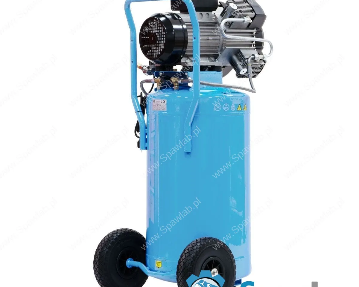 Airpress Kompresor bezolejowy czterotłokowy pionowy LMVO 90-440 10 bar 3.0 KM / 2.2 kW 350 l/min 90l, zdjęcie 3