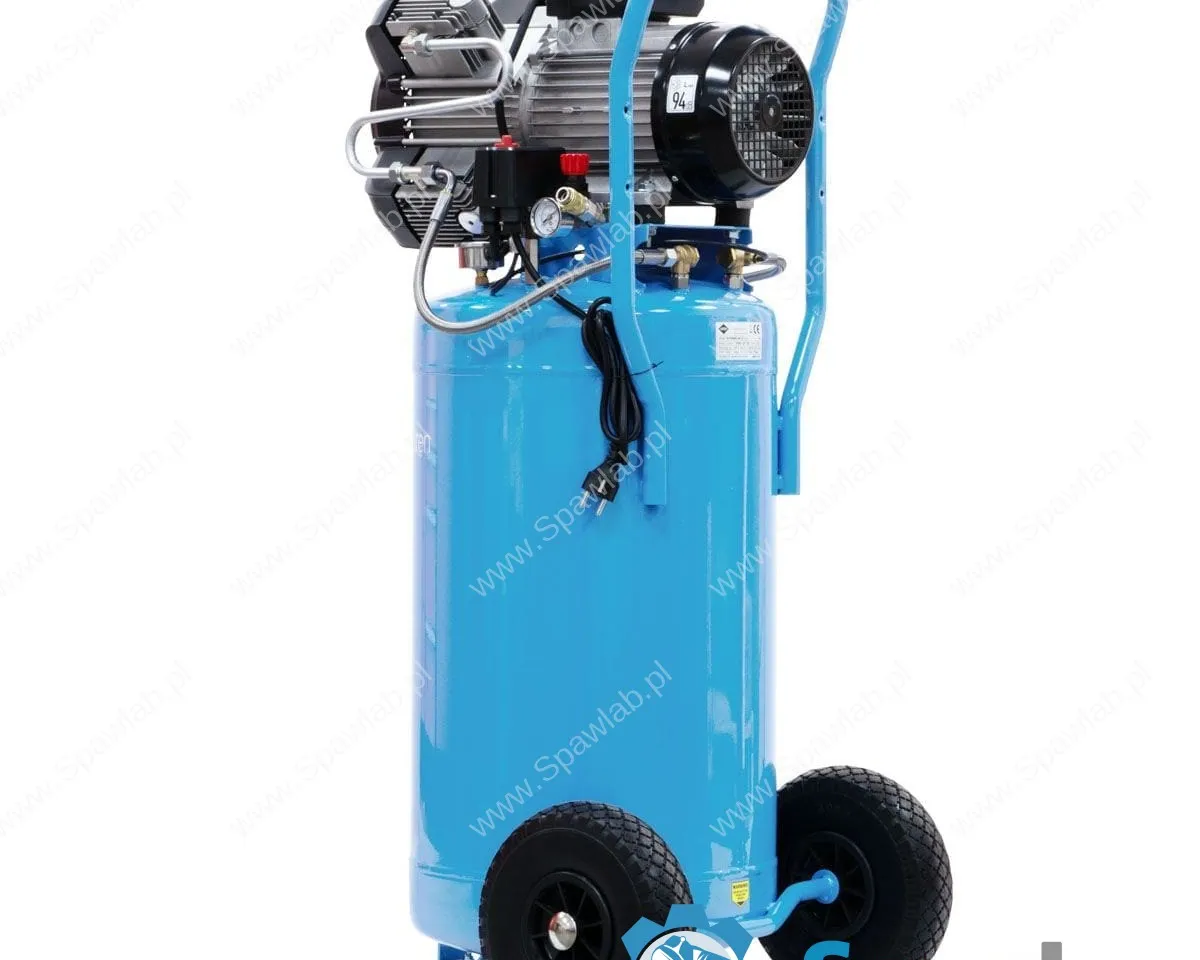 Airpress Kompresor bezolejowy czterotłokowy pionowy LMVO 90-440 10 bar 3.0 KM / 2.2 kW 350 l/min 90l, zdjęcie 5