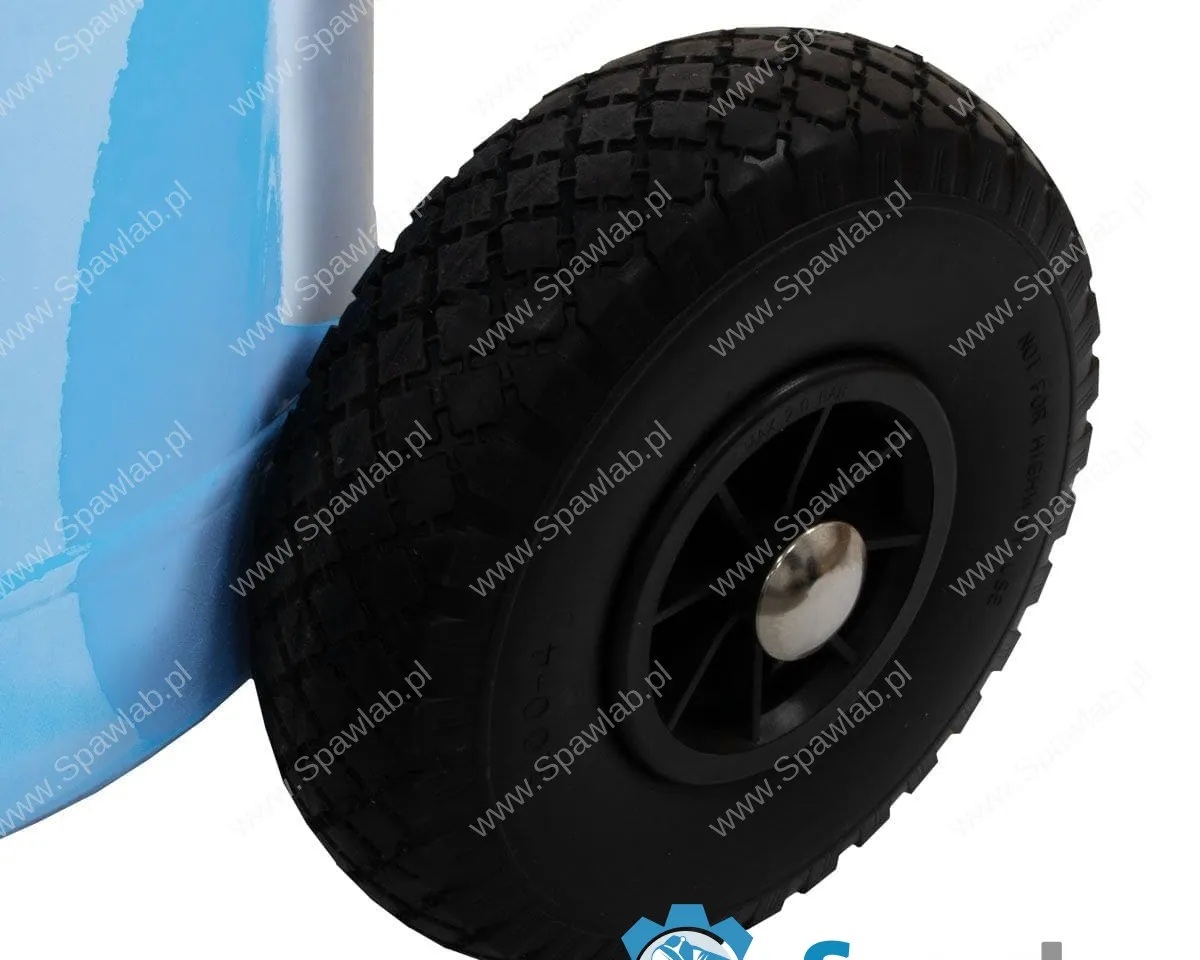 Airpress Kompresor bezolejowy czterotłokowy pionowy LMVO 90-440 10 bar 3.0 KM / 2.2 kW 350 l/min 90l, zdjęcie 6