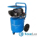 Airpress Kompresor bezolejowy dwutłokowy pionowy LMVO 50-300 10 bar 2 KM/1.5 kW 230 l/min 50 l, zdjęcie 2
