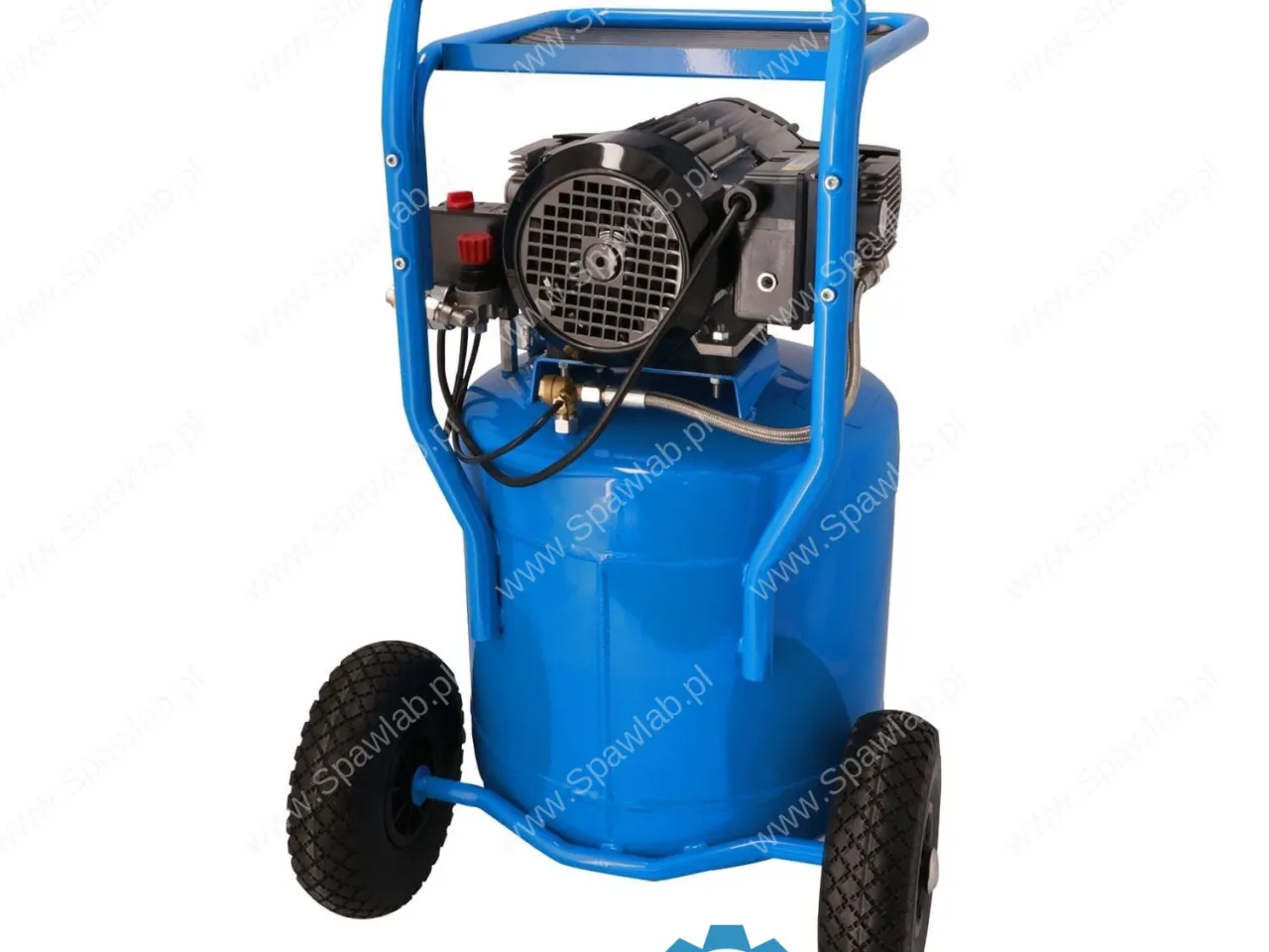 Airpress Kompresor bezolejowy dwutłokowy pionowy LMVO 50-300 10 bar 2 KM/1.5 kW 230 l/min 50 l, zdjęcie 4