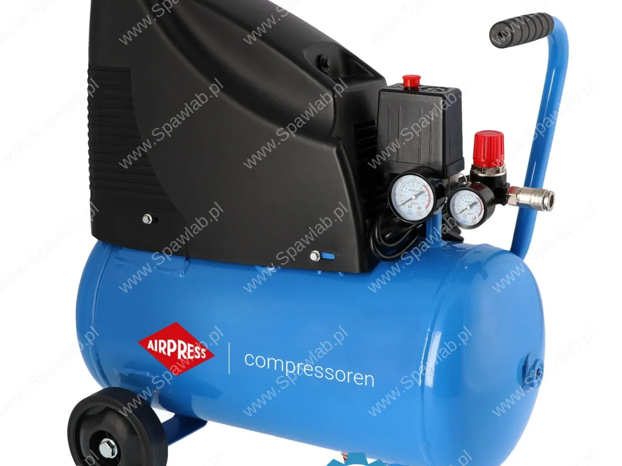 Airpress Kompresor bezolejowy HLO 215-25 8 bar 1.5 KM/1.1 kW 120 l/min 24 l, zdjęcie 6