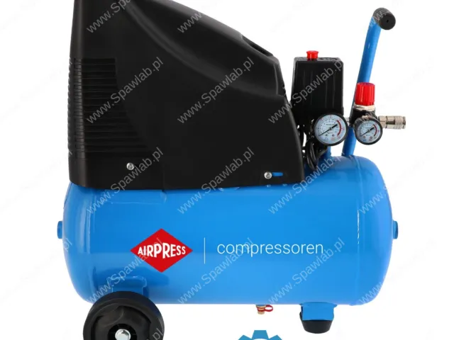 Airpress Kompresor bezolejowy HLO 215-25 + zestaw do garażu domowego