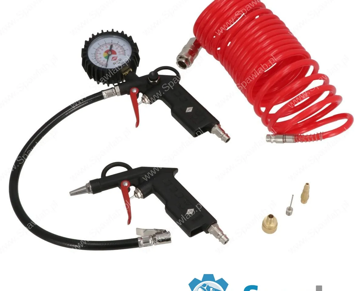 Airpress Kompresor bezolejowy HLO 215-25 + zestaw do garażu domowego, zdjęcie 3