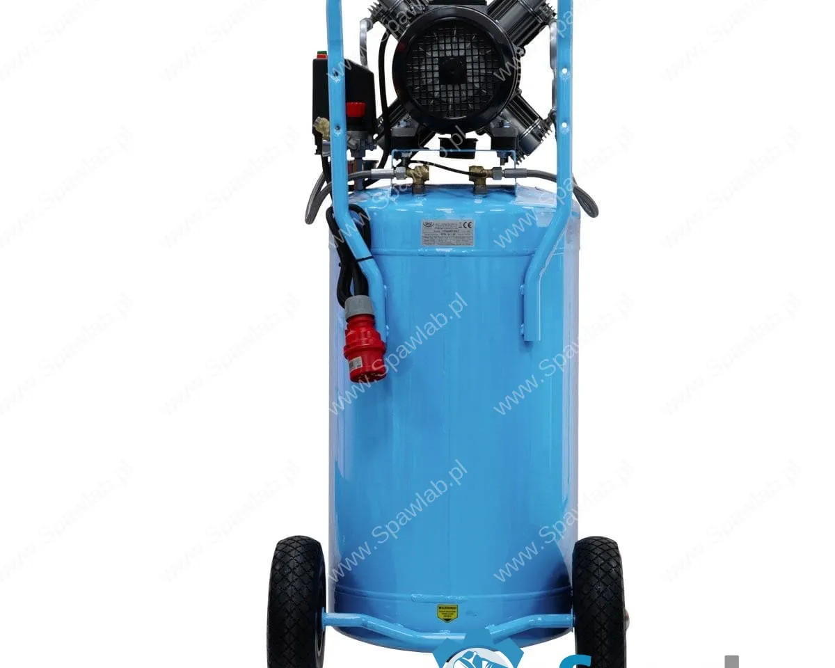 Airpress Kompresor bezolejowy pionowy LMVO 90-580 10 bar 3.0 KM / 2.2 kW 400V 400 l/min 90l, zdjęcie 2