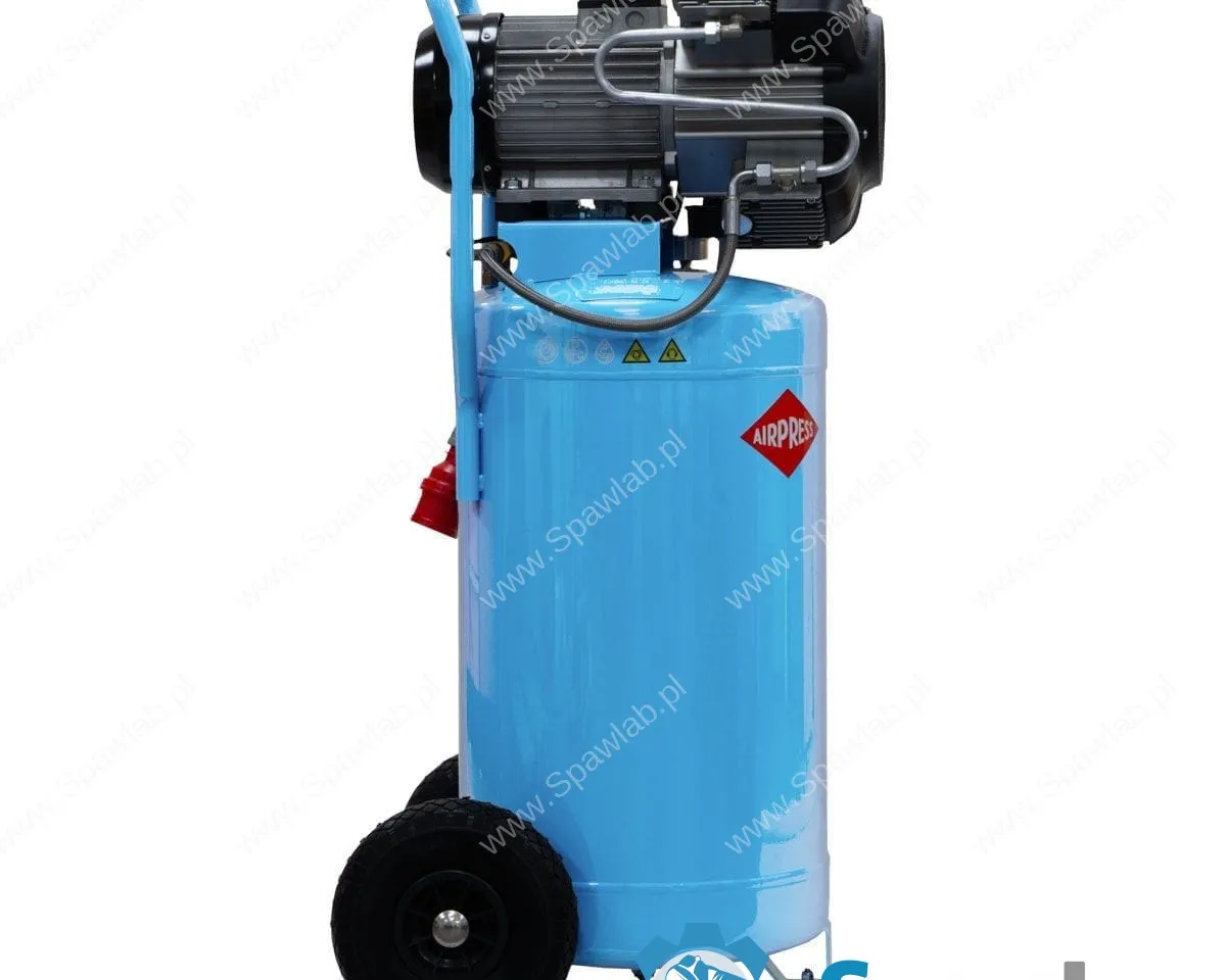 Airpress Kompresor bezolejowy pionowy LMVO 90-580 10 bar 3.0 KM / 2.2 kW 400V 400 l/min 90l, zdjęcie 5