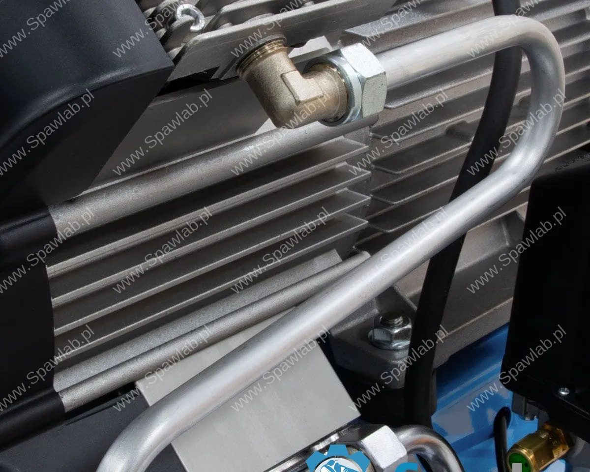 Airpress Kompresor bezolejowy pionowy LMVO 90-580 10 bar 3.0 KM / 2.2 kW 400V 400 l/min 90l, zdjęcie 6