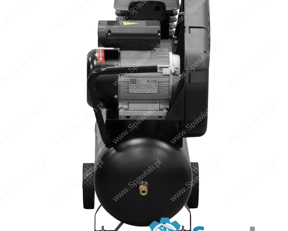 Airpress Kompresor dwutłokowy Black Pro B2800B 10 bar 3 KM/2.2 kW 245.6 l/min 50 l, zdjęcie 3
