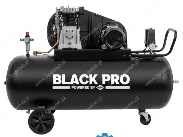 Airpress Kompresor dwutłokowy Black Pro B2800B 10 bar 3 KM/2.2 kW 289.3 l/min 200 l