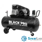 Airpress Kompresor dwutłokowy Black Pro B2800B 10 bar 3 KM/2.2 kW 289.3 l/min 200 l, zdjęcie 2