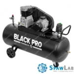 Airpress Kompresor dwutłokowy Black Pro B2800B 10 bar 3 KM/2.2 kW 289.3 l/min 200 l, zdjęcie 4