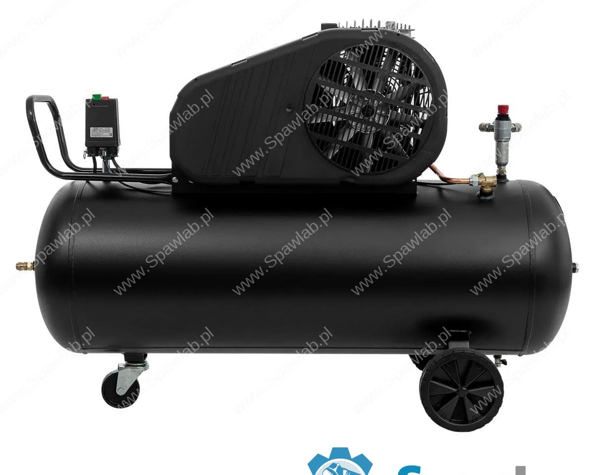 Airpress Kompresor dwutłokowy Black Pro B2800B 10 bar 3 KM/2.2 kW 289.3 l/min 200 l, zdjęcie 6